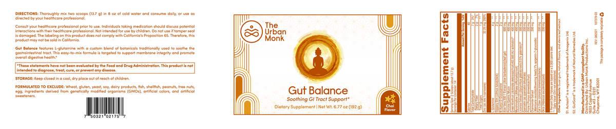 Gut Balance (Chai)