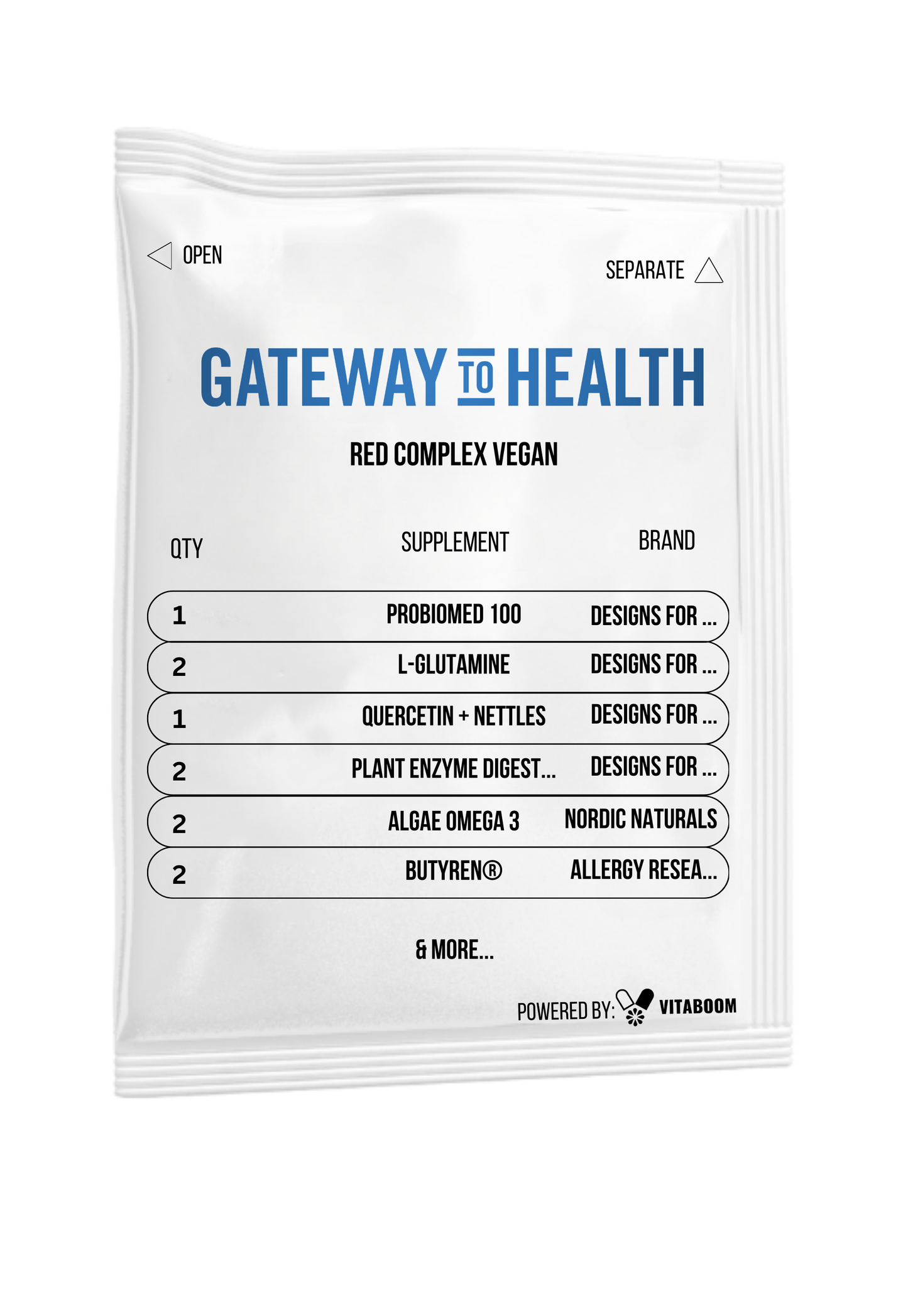 Gateway to Health | Orange Complex Vegan