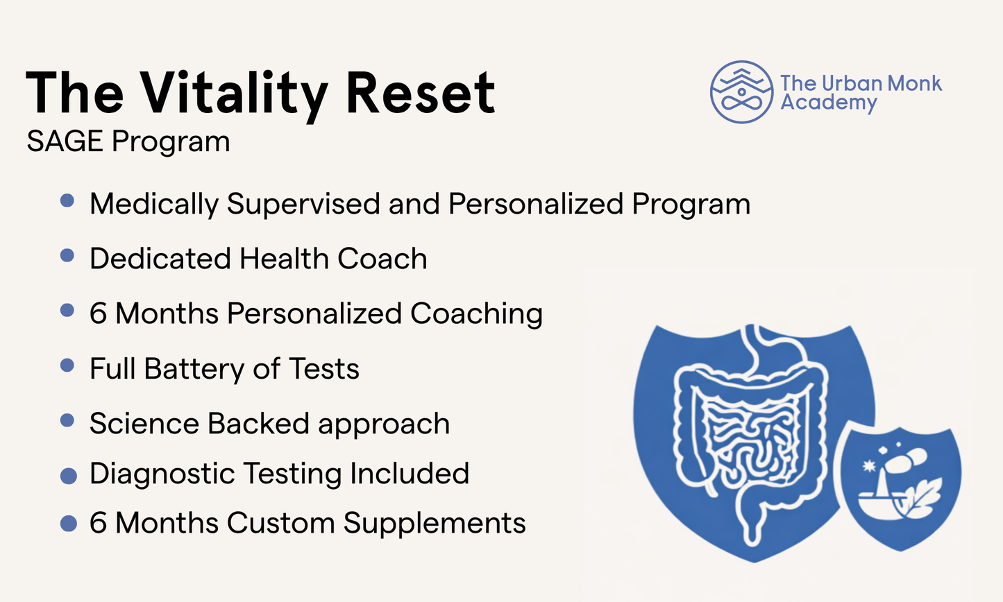 The Vitality Reset SAGE Program (DETOX)