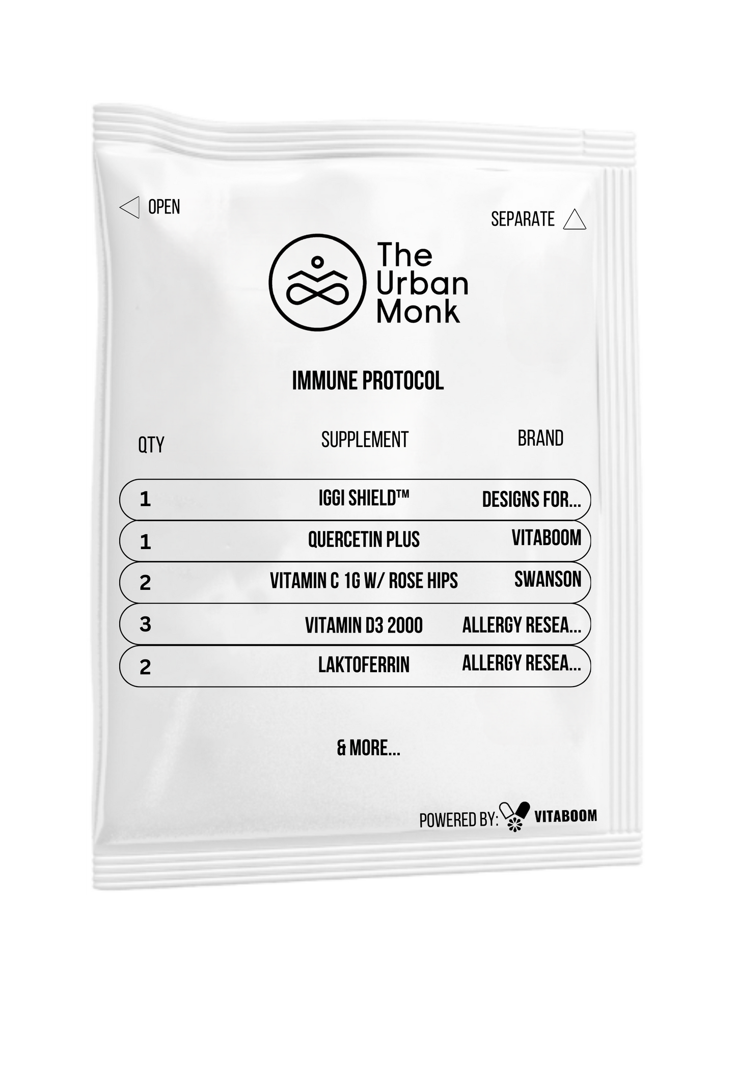 The Urban Monk | Immune Protocol